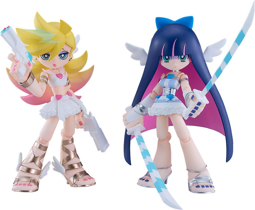 【Pre-order】PANTY & STOCKING with GARTERBELT - Panty & Stocking figma (Angel ver. Set; New)