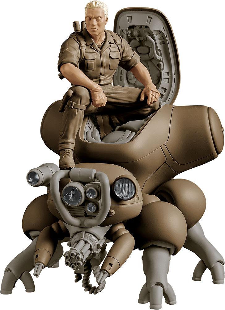 【Pre-order】Ghost in the Shell - Batou, Fuchikoma PLAMAX minimum factory MF-95 (Manga Edition)