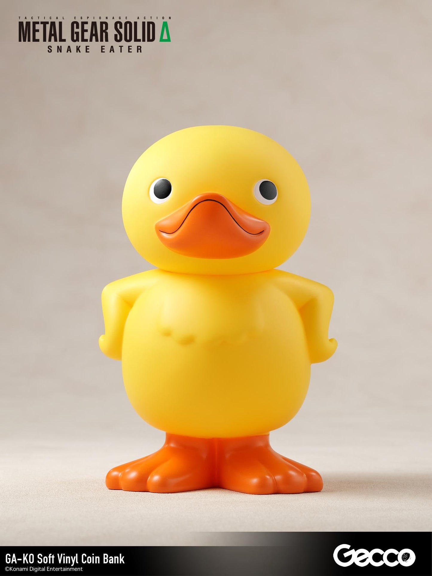 【Pre-order】METAL GEAR SOLID Δ: SNAKE EATER - GA-KO Soft Vinyl Coin Bank