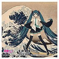 【Pre-order】Hokusai Katsushika x Hatsune Miku - Hatsune Miku Sticker (by iXima, The Great Wave off Kanagawa, Rerun)
