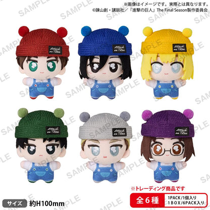 【Pre-order】Attack on Titan - tekutomo Plushie (Blind Box)