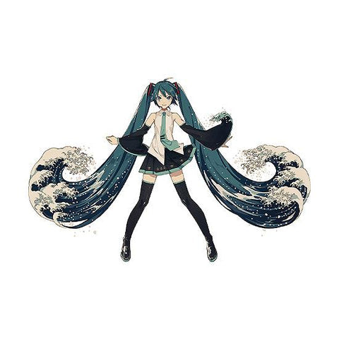 【Pre-order】Hatsune Miku x Katsushika Hokusai - Hatsune Miku Plushie (Wave)