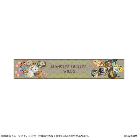 【Pre-order】Monster Hunter Wilds -  Slim Towel (CUTE-CHIBI STYLE)