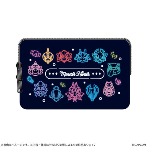 【Pre-order】MONSTER HUNTER -  Pouch (CHIBI STYLE, Neon-themed)