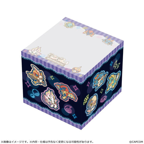 【Pre-order】MONSTER HUNTER -  Memo block (CHIBI STYLE; Neon-Themed)