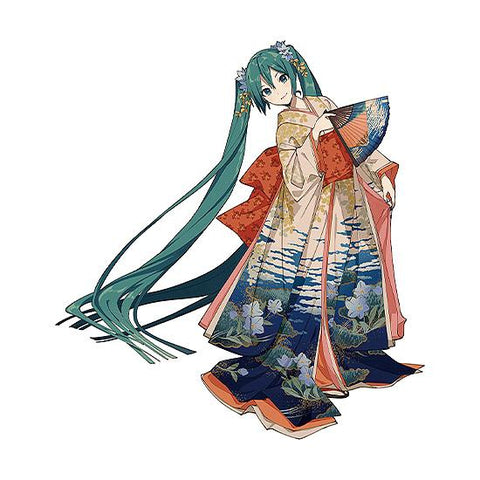 【Pre-order】Hatsune Miku x Katsushika Hokusai - Hatsune Miku Plushie (Mountain)