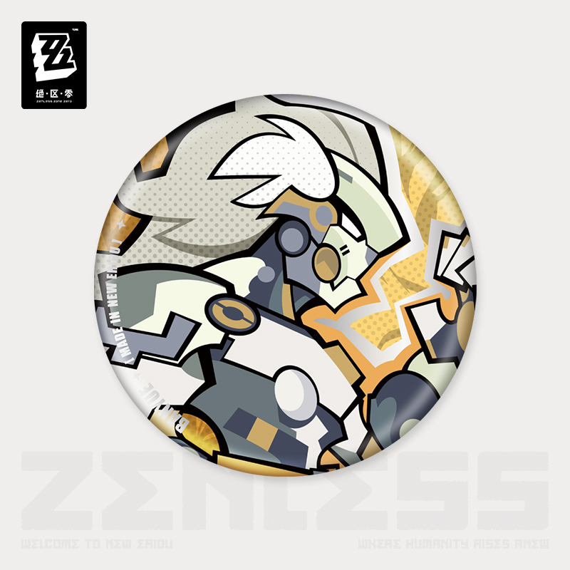 【Pre-Order】Zenless Zone Zero - New Eridu Series Chibi Badge: Krampus Compliance Authority