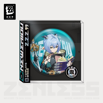 【Pre-Order】Zenless Zone Zero - Standing Design Series Tinplate Badge: Spook Shack