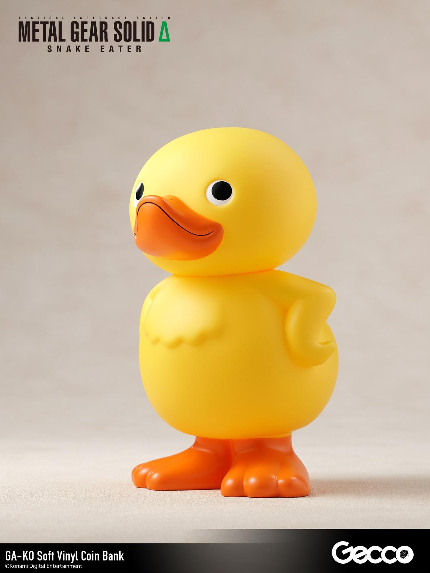 【Pre-order】METAL GEAR SOLID Δ: SNAKE EATER - GA-KO Soft Vinyl Coin Bank