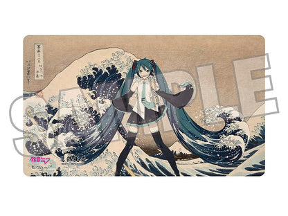 【Pre-order】Hokusai Katsushika x Hatsune Miku by iXima - Hatsune Miku Desk Mat (The Great Wave off Kanagawa, Rerun)