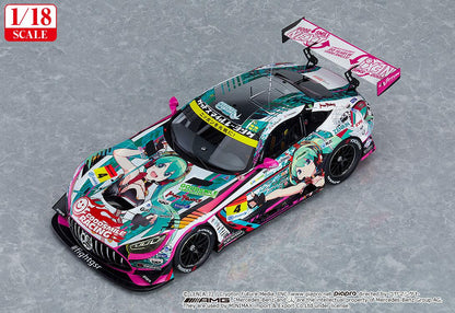 【Pre-order】Hatsune Miku - Hatsune Miku GT Project 1/18th Scale Good Smile Hatsune Miku AMG 2020 SUPER GT Okayama Test Ver. (Rerun)(Model Kits)