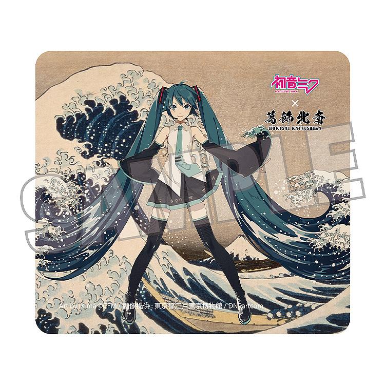 【Pre-order】Hokusai Katsushika x Hatsune Miku by iXima - Hatsune Miku Mouse Pad (The Great Wave off Kanagawa, Rerun)