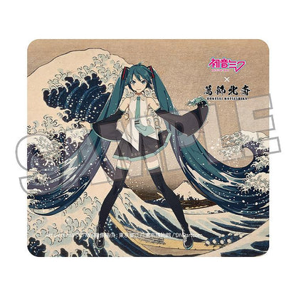 【Pre-order】Hokusai Katsushika x Hatsune Miku by iXima - Hatsune Miku Mouse Pad (The Great Wave off Kanagawa, Rerun)
