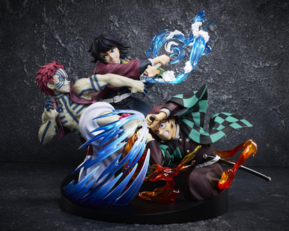 【Pre-order】Demon Slayer: Kimetsu no Yaiba - Tanjiro Kamado, Giyu Tomioka, Akaza Figure