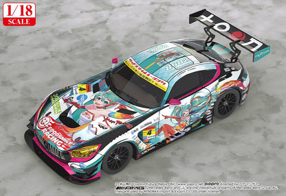 【Pre-order】Hatsune Miku - Hatsune Miku GT Project 1/18th Scale Good Smile Hatsune Miku AMG 2016 SUPER GT Ver. (Rerun)(Model Kits)