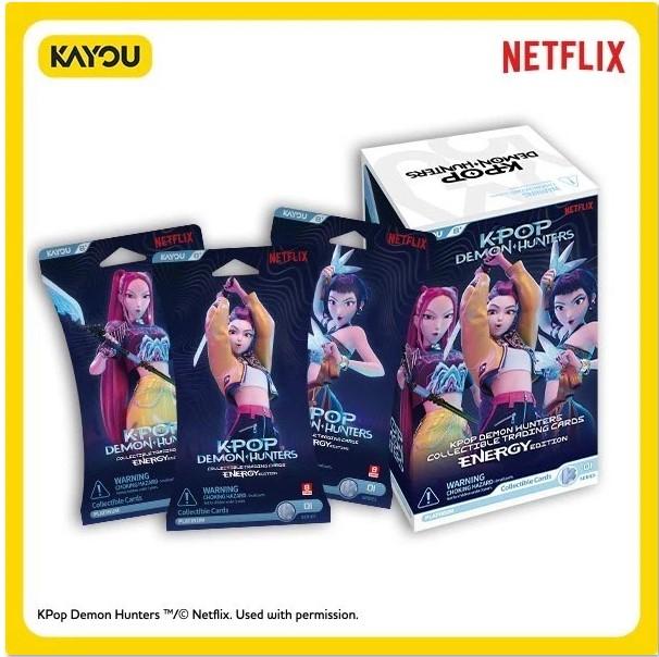 【Pre-order】KPop Demon Hunters -  trading cards (Blind Box, collectible, energy edition)