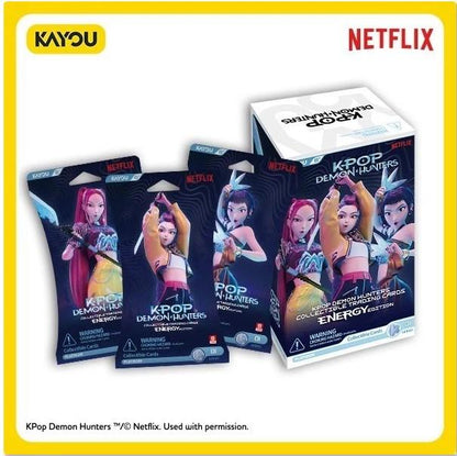 【Pre-order】KPop Demon Hunters -  trading cards (Blind Box, collectible, energy edition)