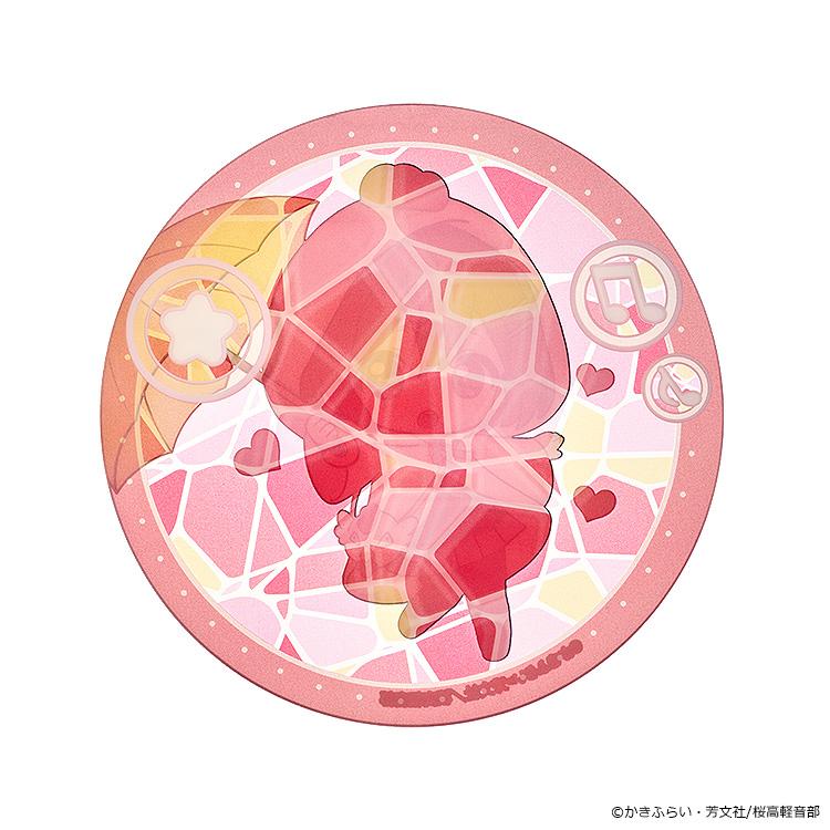 【Pre-order】K-ON! - Yui Hirasawa Acrylic Coaster (Fluffy Rain Series)