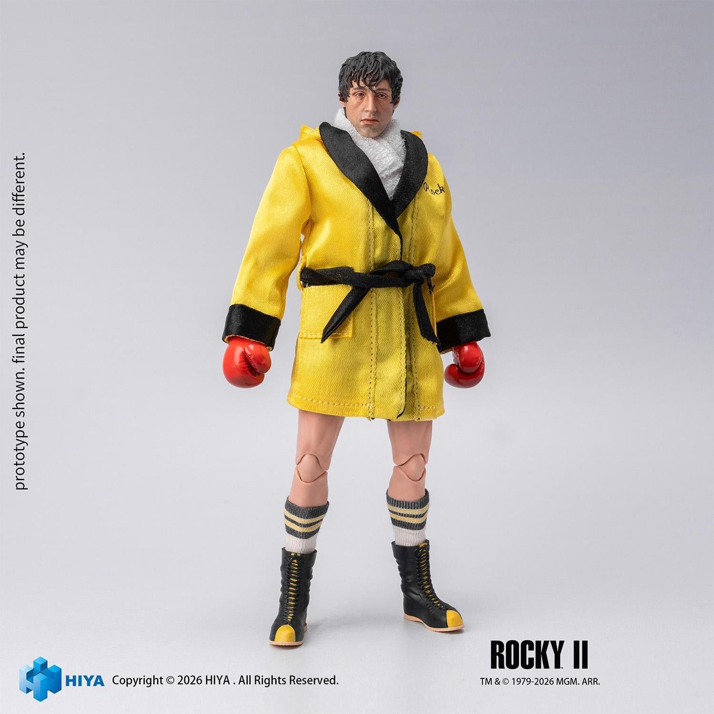 【Pre-order】Rocky II - Rocky Action Figure (HIYA Exquisite Super Series; 1/12 Scale; 6.3 Inch; Boxer Version)