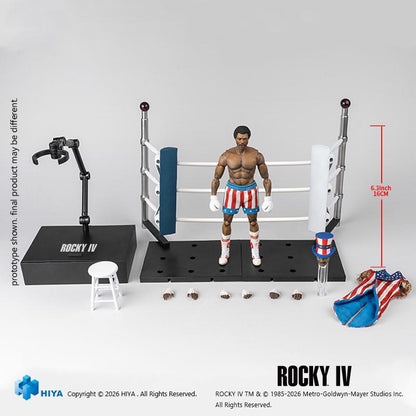 【Pre-order】Rocky IV - Apollo Action Figure (HIYA Exquisite Super Series; 1/12 Scale; 6 Inch)