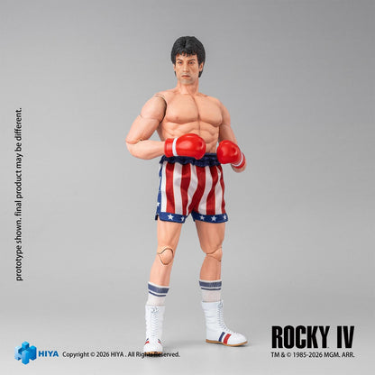 【Pre-order】Rocky IV - Rocky Action Figure (HIYA Exquisite Super Series; 1/12 Scale; 6.3 Inch; Boxer Version)