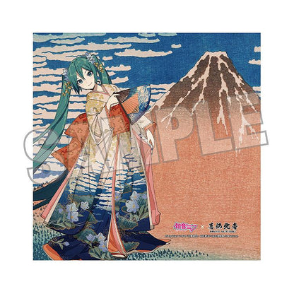 【Pre-order】Hokusai Katsushika x Hatsune Miku - Hatsune Miku Hand Towel (by iXima; Fine Wind, Clear Morning; Rerun)