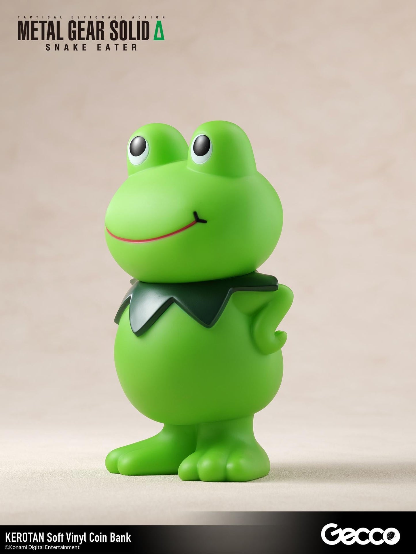 【Pre-order】METAL GEAR SOLID Δ: SNAKE EATER - KEROTAN Soft Vinyl Coin Bank