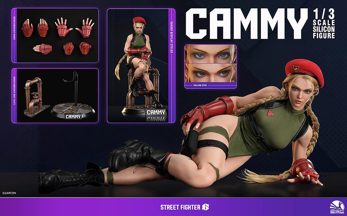 【Pre-order】Street Fighter 6 - Cammy 1/3 Scale Silicone Action Figure (Infinity Studio;[50% deposit required])