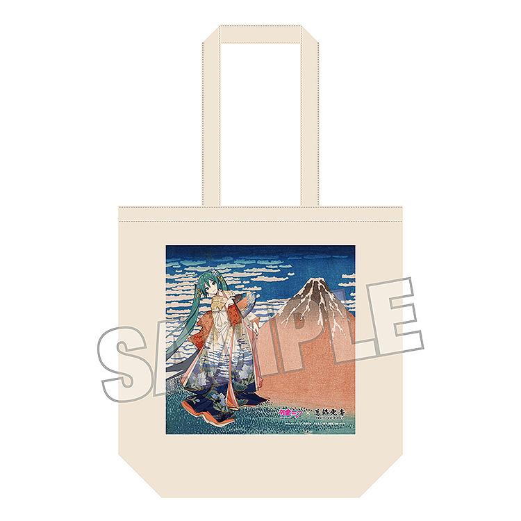 【Pre-order】Hokusai Katsushika x Hatsune Miku - Hatsune Miku Tote Bag (by iXima; Fine Wind, Clear Morning; Rerun)