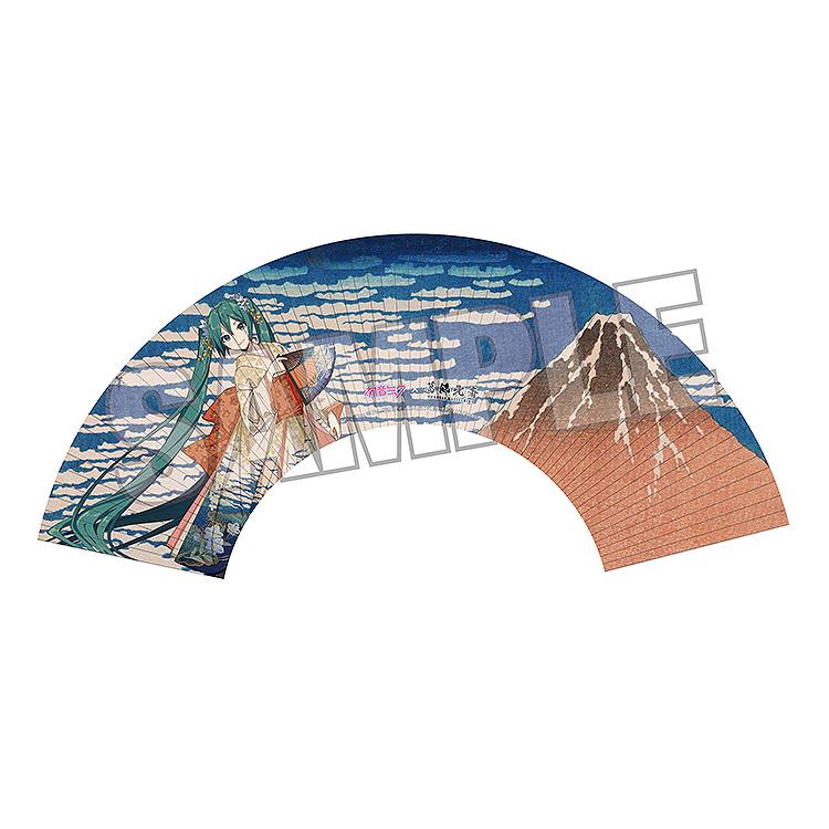 【Pre-order】Hokusai Katsushika x Hatsune Miku - Hatsune Miku Hand Fan (by iXima; Fine Wind, Clear Morning; Rerun)