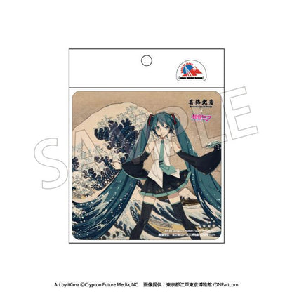 【Pre-order】Hokusai Katsushika x Hatsune Miku - Hatsune Miku Car Magnet (Thirty-six Views of Mount Fuji The Great Wave off Kanagawa, Rerun)