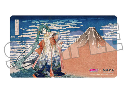 【Pre-order】Hokusai Katsushika x Hatsune Miku by iXima - Hatsune Miku Desk Mat (Fine Wind, Clear Morning, Rerun)