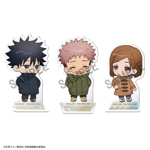 【Pre-order】Jujutsu Kaisen - Megumi Fushiguro, Yuji Itadori, Nobara Kugisaki Acrylic Stand (Buddycolle, 5th Anniversary C)