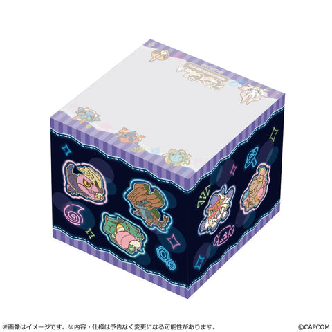 【Pre-order】MONSTER HUNTER -  Memo block (CHIBI STYLE; Neon-Themed)