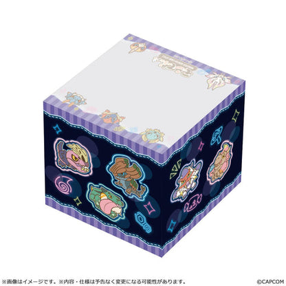 【Pre-order】MONSTER HUNTER -  Memo block (CHIBI STYLE; Neon-Themed)