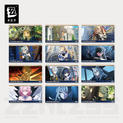 【Pre-Order】Zenless Zero Zone - Before the Wind Rises Postcard Set (12 designs)