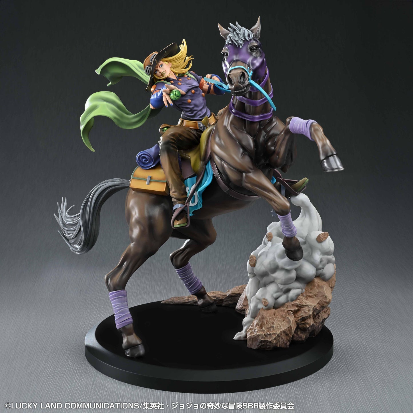 【Pre-order】JoJo's Bizarre Adventure - Gyro Zeppeli & Valkyrie Figure (STEEL BALL RUN)
