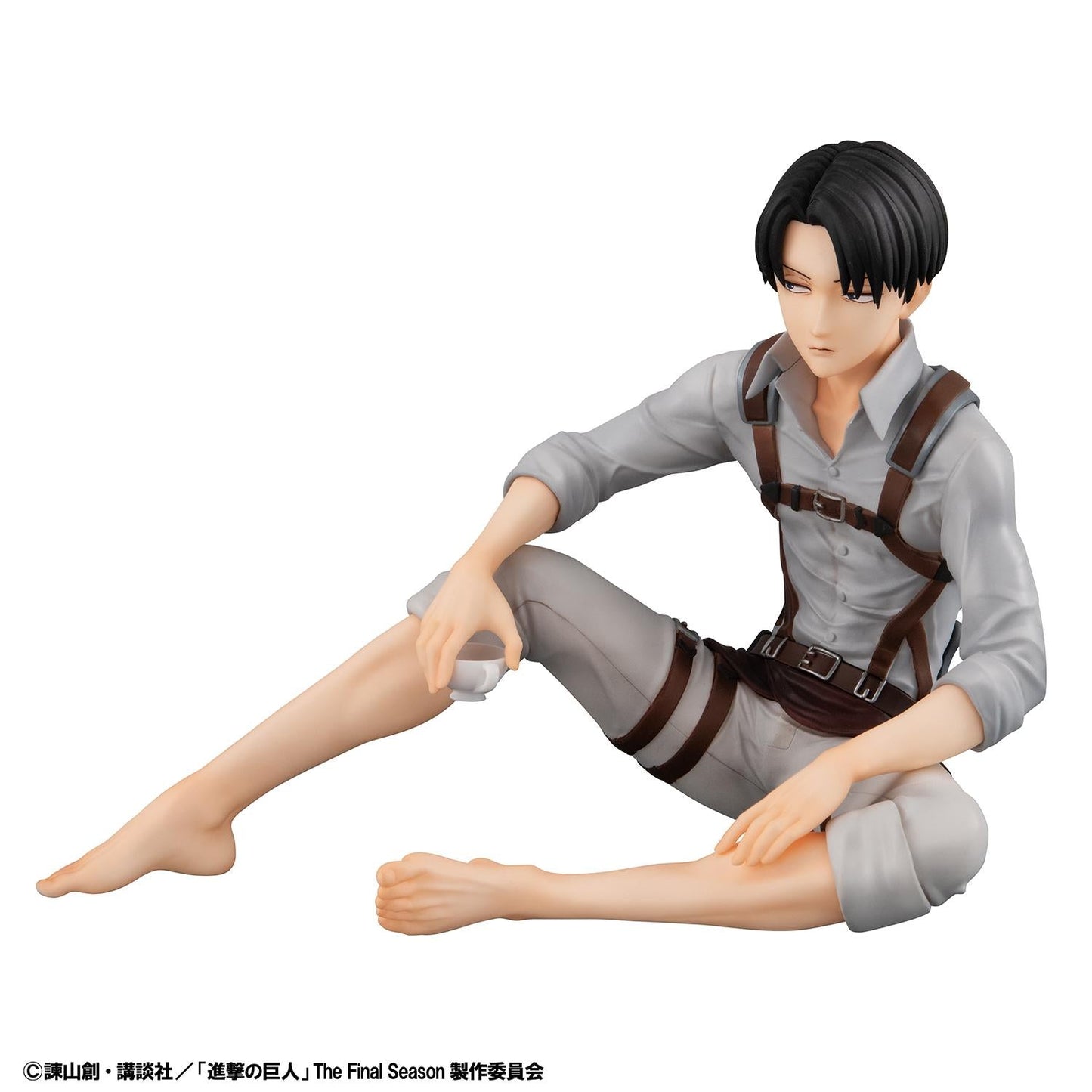 【Pre-order】Attack on Titan - Levi Figure (G.E.M. Series; Palm size; Squad Captain)