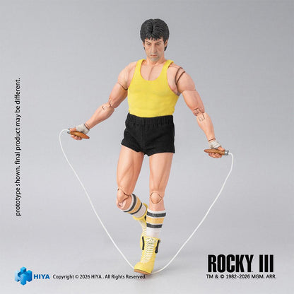 【Pre-order】Rocky III - Rocky Action Figure (HIYA Exquisite Super Series; 1/12 Scale; 6.3 Inch; Boxer Version)