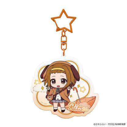 【Pre-order】K-ON! -  Acrylic Keychain (Blind Box; Fluffy Rain Series; Collectible)