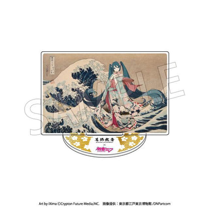 【Pre-order】Hokusai Katsushika x Hatsune Miku - Hatsune Miku Acrylic Stand (Blind Box, Rerun)