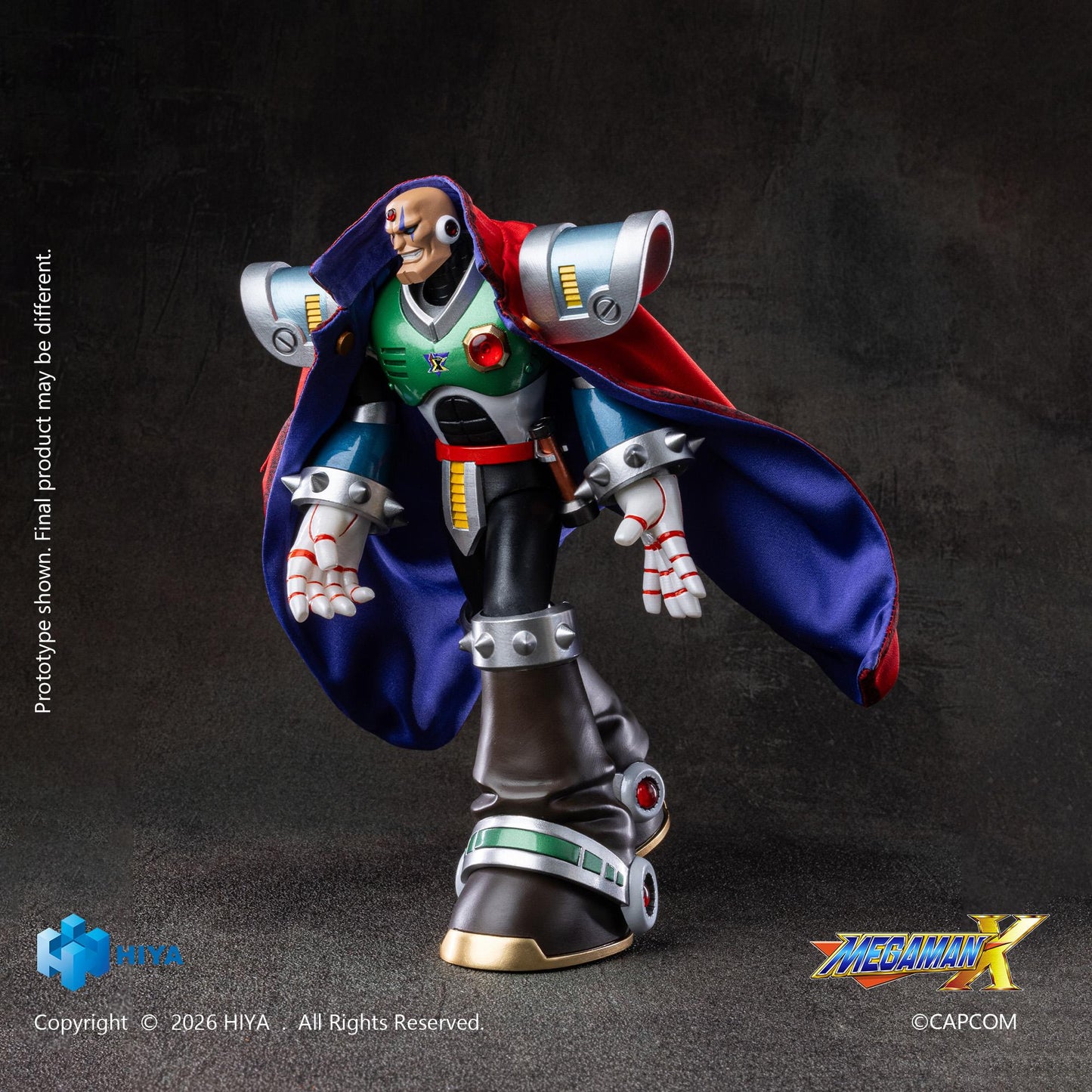 【Pre-order】Mega Man X - Sigma Action Figure (HIYA Exquisite Basic Series; None Scale; 7.1 Inch)
