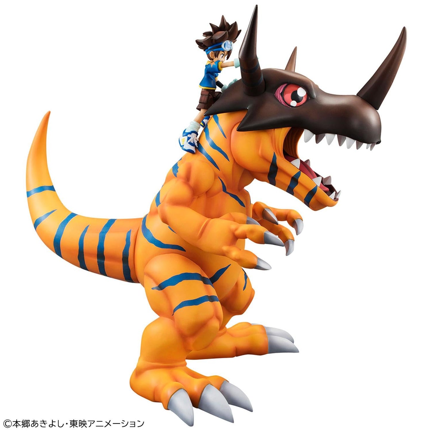 【Pre-order】Digimon Adventure - Greymon & Taichi Yagami G.E.M. Series Figure (Precious; Rerun)