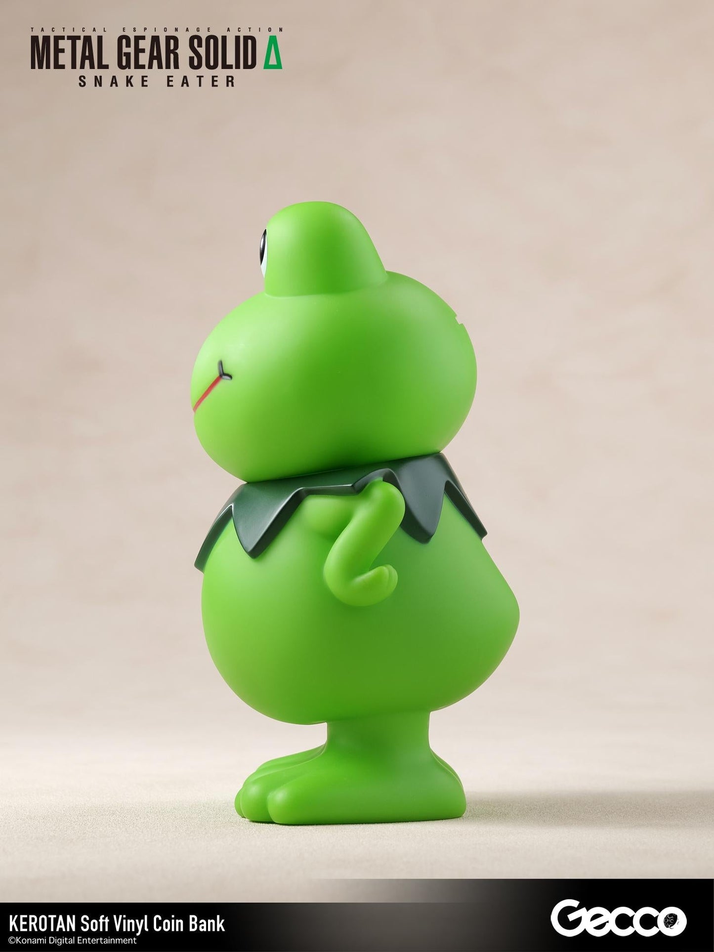 【Pre-order】METAL GEAR SOLID Δ: SNAKE EATER - KEROTAN Soft Vinyl Coin Bank