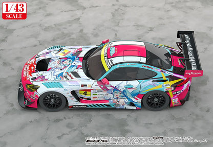 【Pre-order】Hatsune Miku - Hatsune Miku GT Project 1/43 Good Smile Hatsune Miku AMG 2024 Season Opening Ver. (Rerun)(Model Kits)