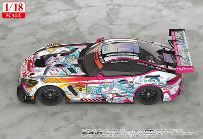 【Pre-order】Hatsune Miku - Hatsune Miku GT Project 1/18th Scale Good Smile Hatsune Miku AMG 2021 SUPER GT 100th Race Commemorative Ver. (Rerun)(Model Kits)