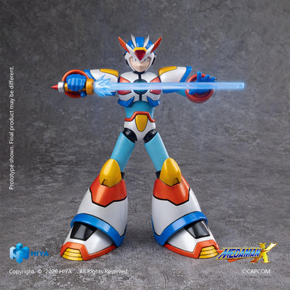 【Pre-order】Mega Man X - X Action Figure (HIYA Exquisite Basic Series None Scale 5.8 Inch Max Armor)
