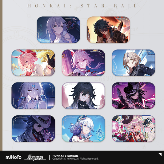 Honkai: Star Rail - The Memories We Share Series Tinplate Badge Vol.2