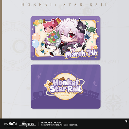 【Pre-Order】Honkai: Star Rail - Autumn Festival Series Chibi Collectible Cards