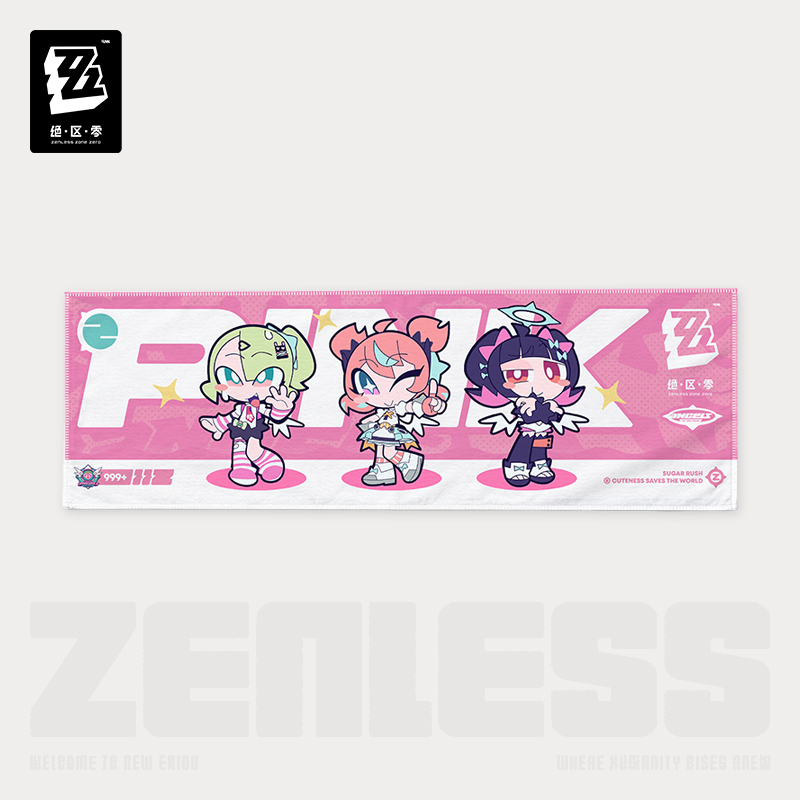【Pre-Order】Zenless Zone Zero - PINK Sugar Rush Series Towel